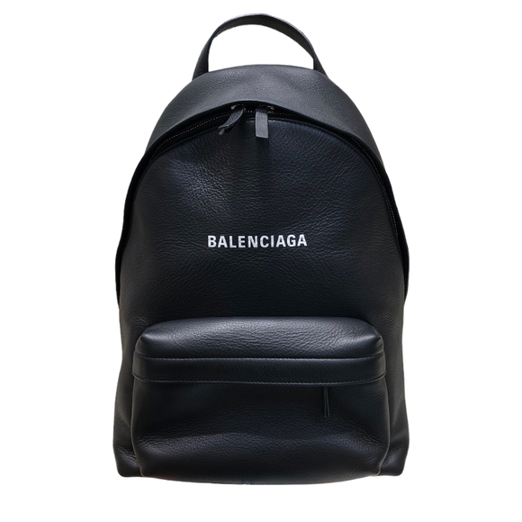 Balenciaga Leather Backpack S Rucksack Daypack Black - Picture 1 of 5